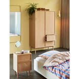 Hübsch Nočna omarica iz masivnega hrasta Herringbone – | Shoptok.si