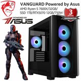 TETRAMAGON series Računar Tetramagon Vanguard Powered by Asus AMD Ryzen 5 7600X/32GB/SSD 1TB/RTX5070 12GB/750W | ePonuda.com
