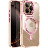 AVIZAR Ohišje MagSafe za iPhone 16 Pro Crystal Color Back, Šampanjec roza, (5000010348) | Shoptok.si