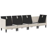  Set namještaja za dnevni boravak 4 pcs Zobena Tkanina | shoptok.hr