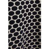 Marisse Blouse With A Geometric Pattern, White And Navy Blue | shoptok.hr