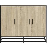 vidaXL Komoda sonoma hrast 94x35x76 cm izrađeno drvo | shoptok.hr