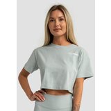 GymBeam ženski crop top limitless eucalypt Cene