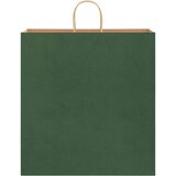  Papirnate vrećice 250 kom s ručkama zelene 45x17x48 cm | shoptok.hr