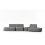 Milo Casa Siva sofa od šenila s desnim kutom 428 cm Paolo – Cijene