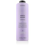 Lakmé Teknia White Silver Shampoo nevtralizacijski šampon za platinasto blond in sive lase 1000 ml | Shoptok.si