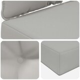  Zunanja blazina za kavč 2 pcs Siva Poliester, (5000202662) | Shoptok.si