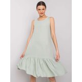 RUE PARIS Dress-328-SK-5074.76-pistachio | shoptok.hr