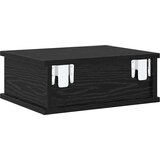  Noćni ormarić 2 pcs Crni hrast 40 x 31 x 15 cm | shoptok.hr
