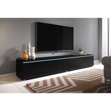 P & B nizka omarica lowa, črna, led | Shoptok.si