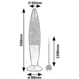 Rabalux dečija stona lampa Glitter Rainbow2, LED, 25W, 3000K, 34cm | Eponuda.com