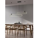  Trio - LED prigušiva luster na sajli GRANT LED/54W/230V 2300/3000/4000K crna/zlatna | Eponuda.com