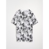 Sinsay Pamučna majica s biljnim motivom | shoptok.hr