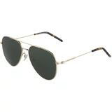 Tommy Hilfiger Sunčane naočale zlatna / kraljevski zelena