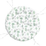  Okrugli jastuk s uzorkom lišća Ø 100 x 11 cm od tkanine Oxford | Eponuda.com