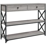  Konzolni stol boja hrasta sonome 100x28x75 cm konstruirano drvo | shoptok.hr
