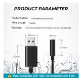  USB zvočni adapter za slušalke za PS5 & PS4 & PC | Shoptok.si