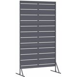  Zaslon za privatnost 100 x 50 x 180 cm Čelik Antracit | shoptok.hr