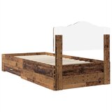  Krevetna konstrukcija Staro drvo 100 x 200 cm Konstruirano drvo Smeđa 206 x 103 x 90 cm | Shoptok.si