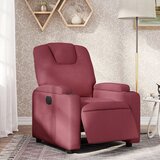 Maison Chic Električni naslanjač - Relax naslanjač vinsko rdeče blago, (22061984) | Shoptok.si