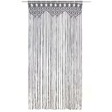  Zavesa makrame antracitna 140x240 cm bombaž, (20768266) | Shoptok.si