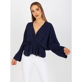 Italy Moda Blouse-DHJ-BZ-11979.67-navy blue | shoptok.hr