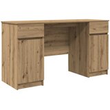  Stol s policom hrast artisan 140 x 49 x 76 cm Konstruirano drvo | shoptok.hr