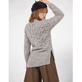 Lacoste Pull col roulé mouliné en laine mélangée Bijela | shoptok.hr