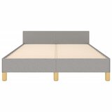 Okvir za krevet bez madraca svjetlosivi 120x190 cm od tkanine | shoptok.hr