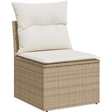  Set vrtne sofe od 8 dijelova s jastučićima bež poli ratana akacije set vrtne blagovaonice od 3 dijela s jastučićima bež poli ra | shoptok.hr