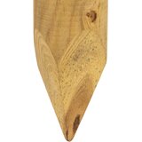  Ograde 15 kom. Smeđa 60 cm Masivna borovina | shoptok.hr