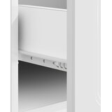  Kava Stol s ladicama Bijela visokog sjaja 49 x 50 x 37 cm | Eponuda.com