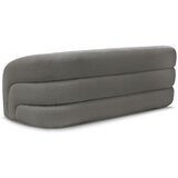 Bobochic Paris Siva sedežna garnitura iz tkanine bouclé 193 cm Elina – | Shoptok.si