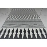 Prostirka print 70x140cm mix crno-bela-