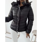 Resti Black women's quilted jacket with hood | Shoptok.si