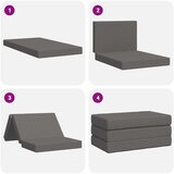 SOFA na razvlačenje 100 x 67 x 45 cm Svjetlosiva | shoptok.hr