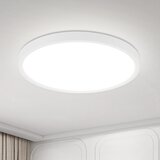 Nettlife Ploska LED stropna svetilka 18 cm - 15 W, bela, 6000 K - moderna razsvetljava za kuhinjo, hodnik, spalnico, (22111281) | Shoptok.si