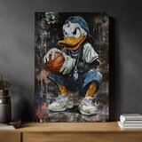  Slika LEBRON DUCK na platnu | Poslikana struktura | Shoptok.si