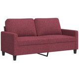  Dvosjed od tkanine crvena boja vina 140 cm | shoptok.hr