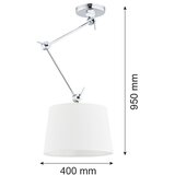  Argon 3548 - Viseće svetlo ZAKYNTOS 1xE27/60W | Eponuda.com