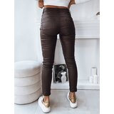 DStreet Women's TORI Pants Dark Brown | Shoptok.si