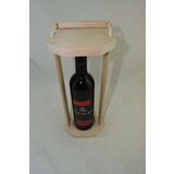 Wood Holz nosiljka za bocu vina 100x100x330mm ( 479 ) bukva Cene