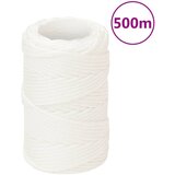 vidaXL Brodski konop svjetlobijeli 2 mm 500 m od polipropilena u