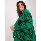 BADU Cardigan-BA-SW-12038.20-black-green | shoptok.hr