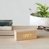Balvi Digitalna namizna budilka Timber – | Shoptok.si