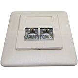  Vtičnica Cat6 2xRJ45 FTP p/p | Shoptok.si