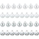  Set božićnih kuglica 30 kom. 6 cm Polistiren | shoptok.hr