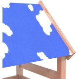  Igraći Toranj Smeđa 110,5 x 52,5 x 215cm Solidno Douglas Drvo | shoptok.hr