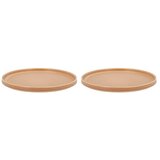 Villa Collection Komplet 2 desertnih krožnikov iz bež porcelana Villa Collection Fjord, ø 20,8 cm Cene