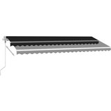  Automatska tenda sa senzorom za vjetar LED 500x300 cm antracit | shoptok.hr